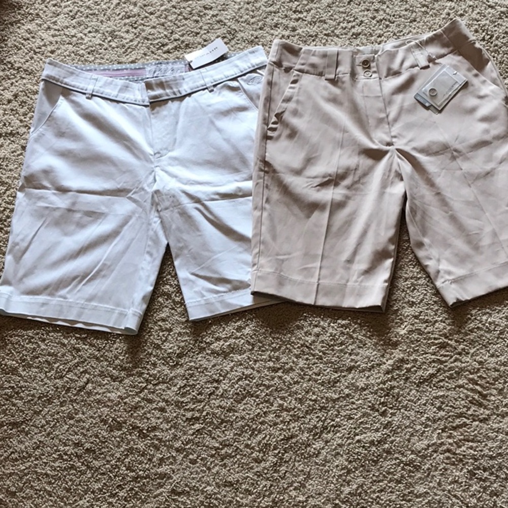 New with tags women’s golf shorts lot.